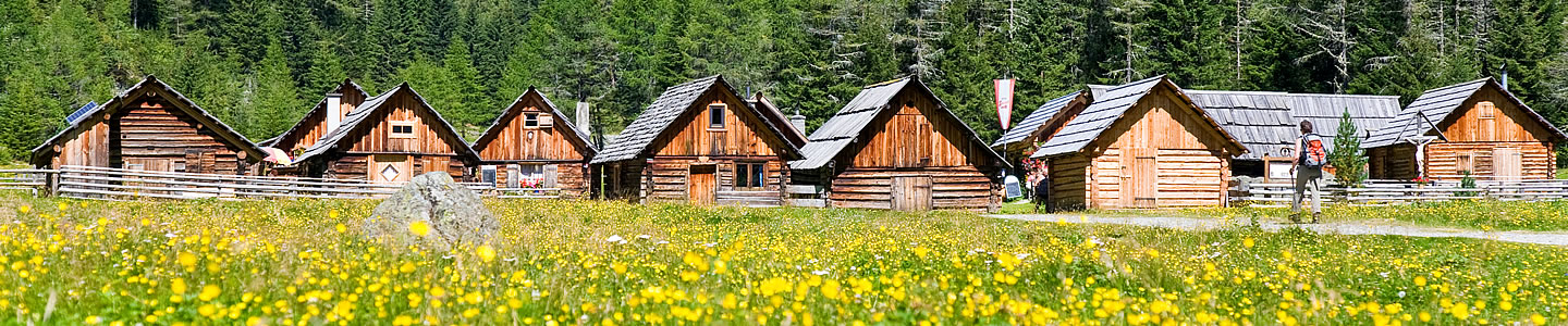 Hüttendorf in Göriach